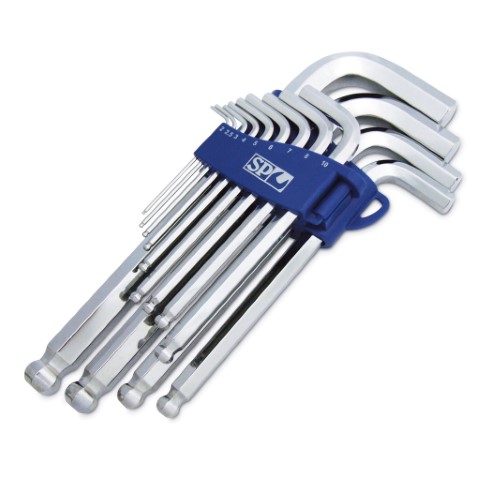 SP AIR - KEY SET 13PC SAE 1/16'' - 3/4'' HEX 